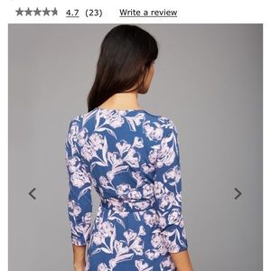 pea in a pod maternity wrap dress